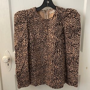 Ulla Johnson Animal Print Top